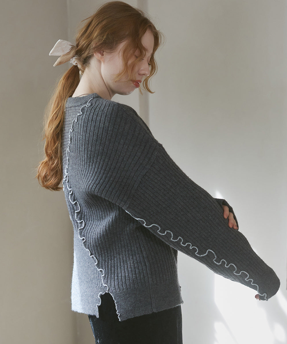 ランダムメロウニットトップス