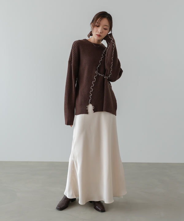 ランダムメロウニットトップス