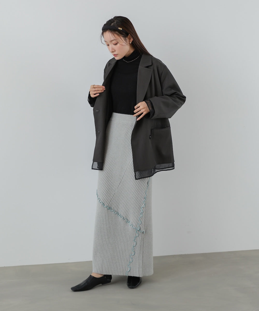 ランダムメロウニットスカート