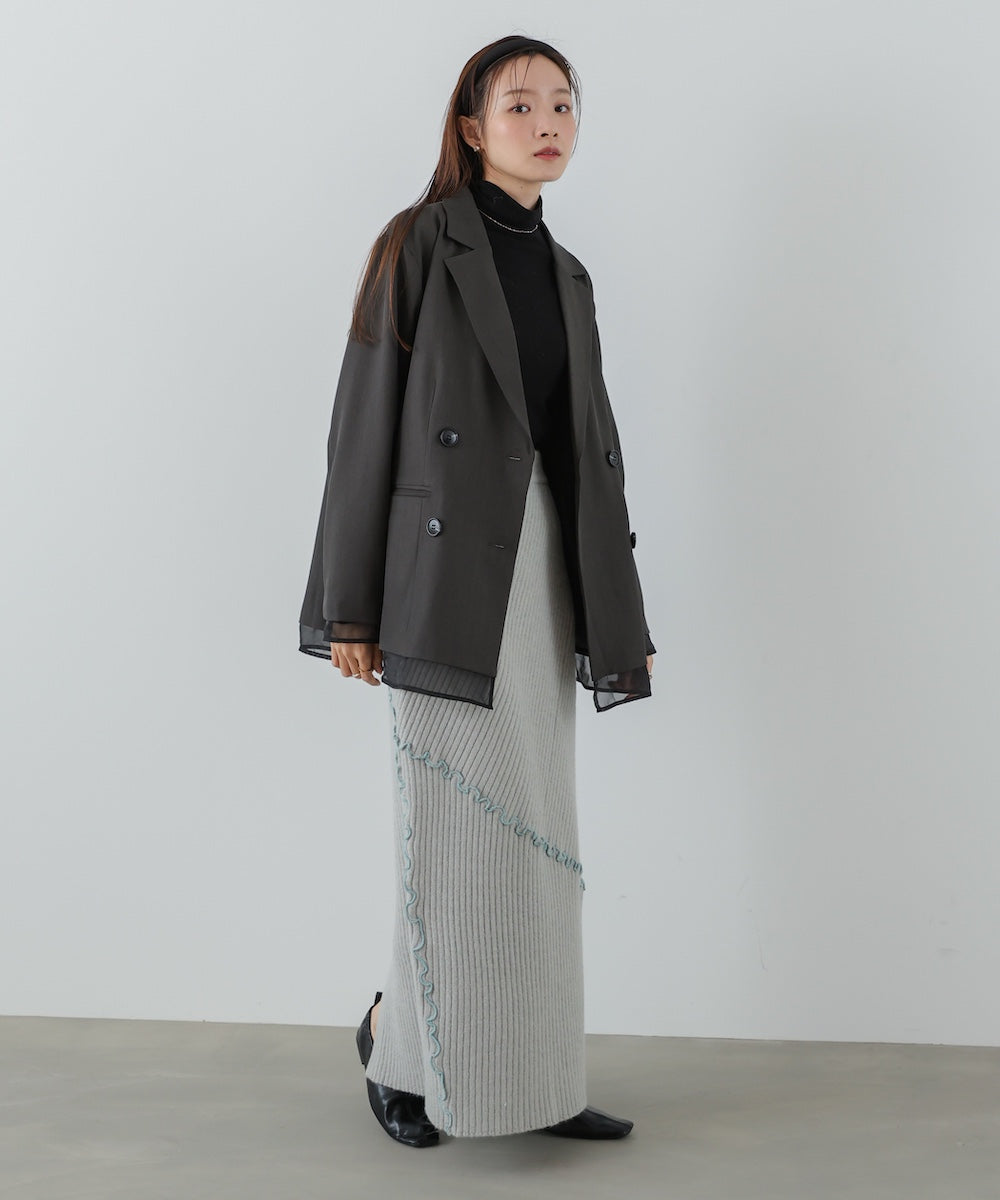 ランダムメロウニットスカート