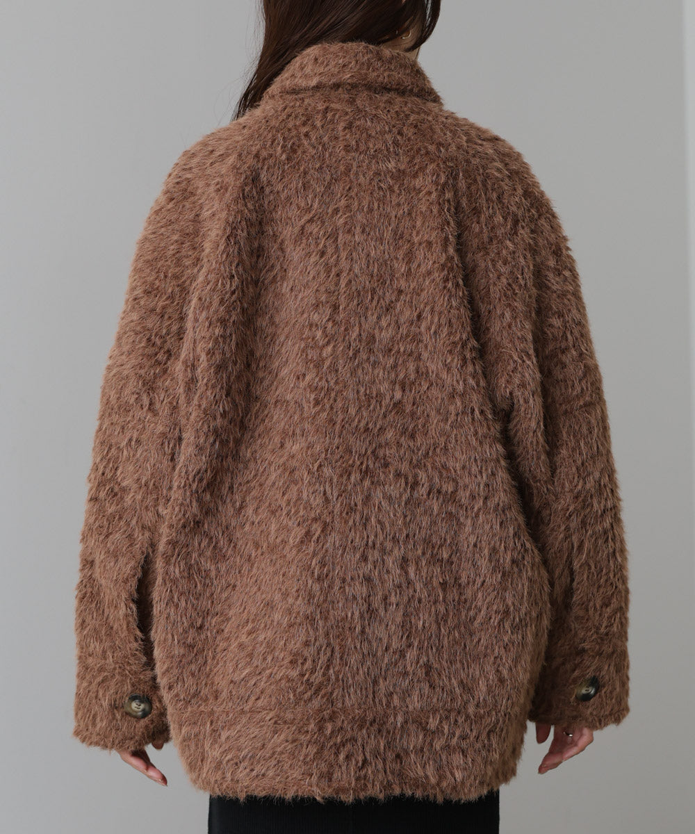 シャギーミドルアウター