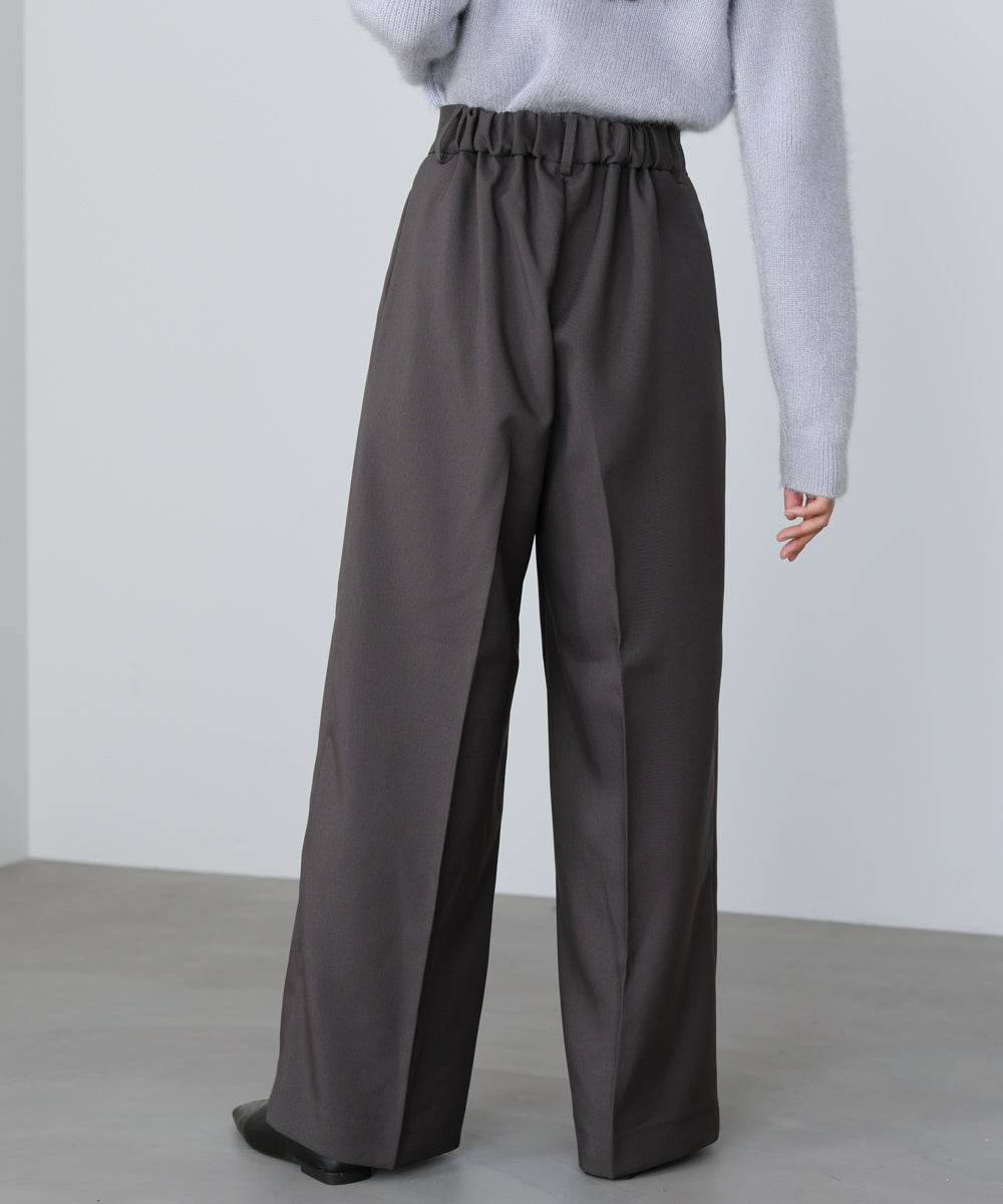 ツータックワイドパンツ