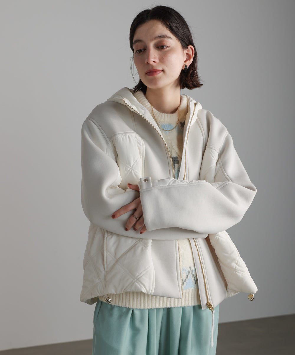 ドッキングフーディブルゾン