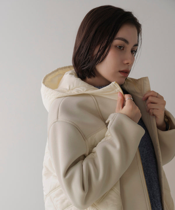 ドッキングフーディブルゾン