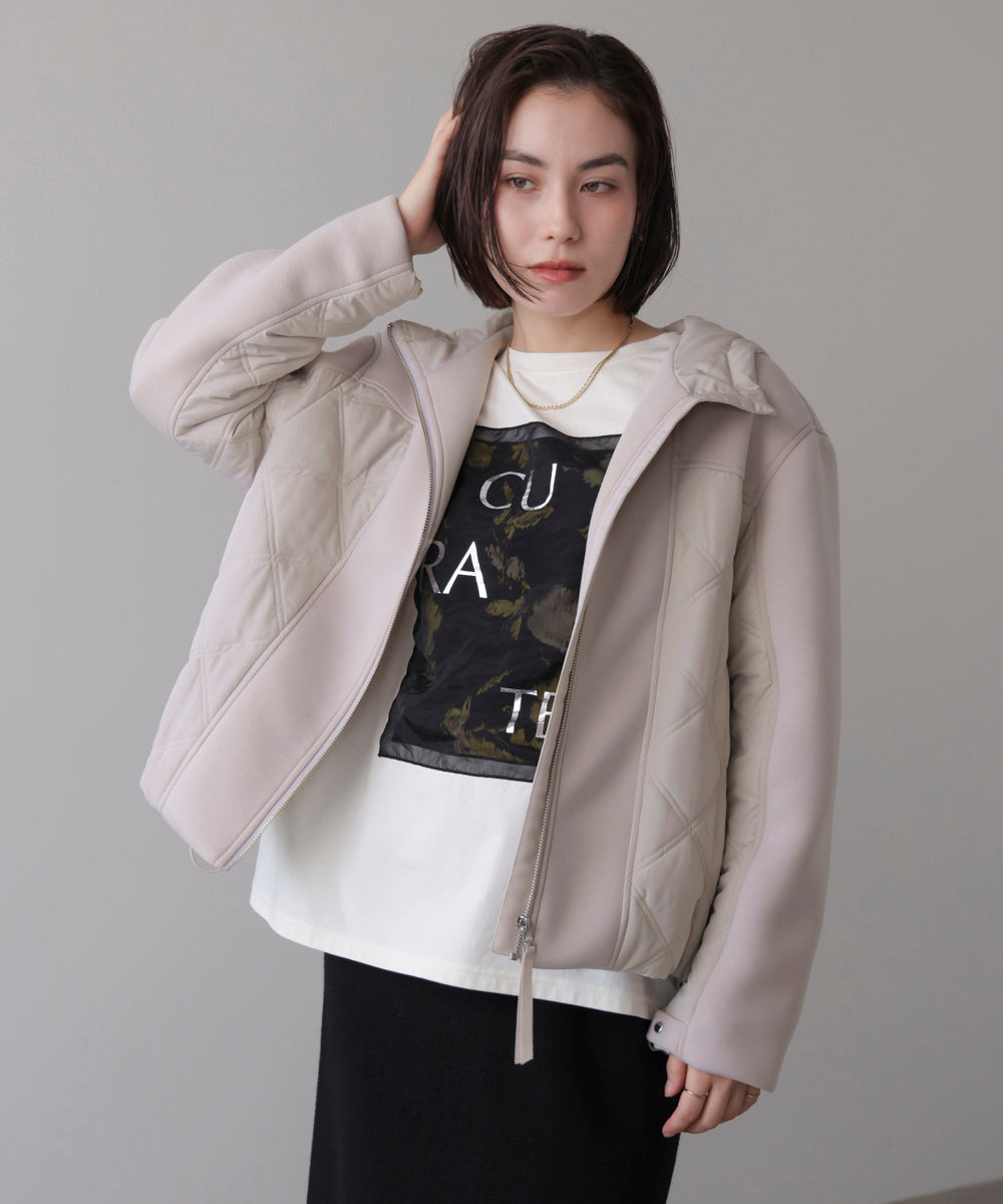 ドッキングフーディブルゾン