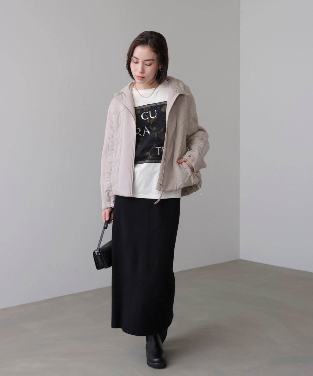 ドッキングフーディブルゾン