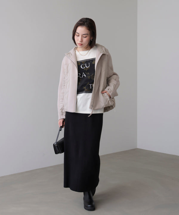 ドッキングフーディブルゾン