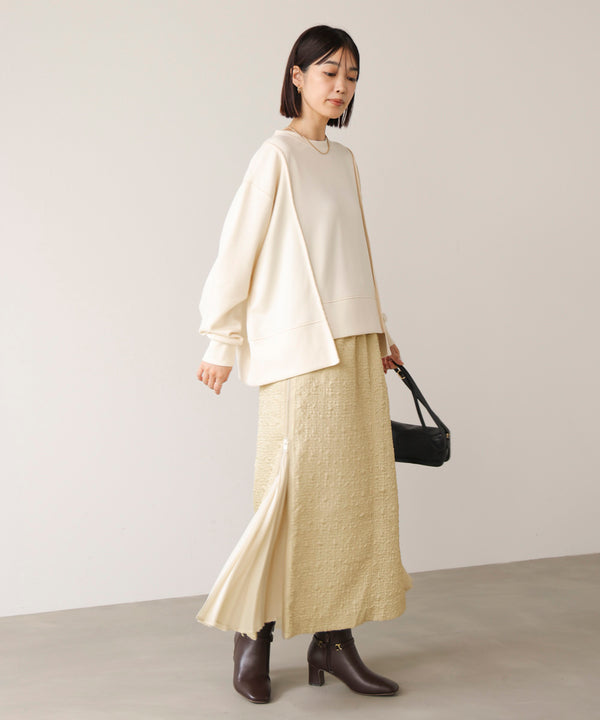 サイドＺＩＰエンボススカート［11/7発送予定］