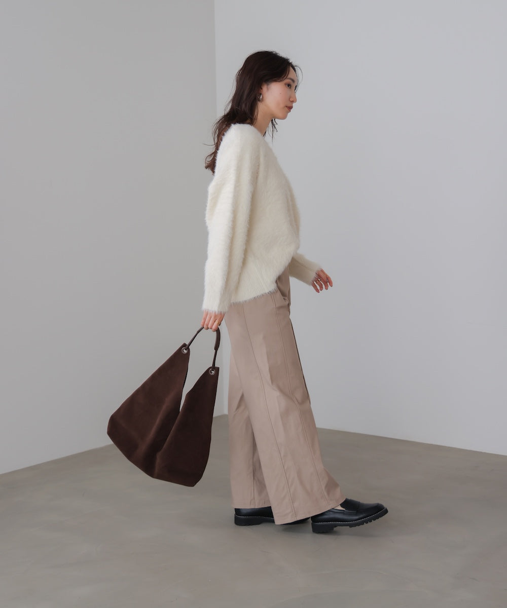 新色追加】HAKIYASE裏起毛WIDE パンツ
