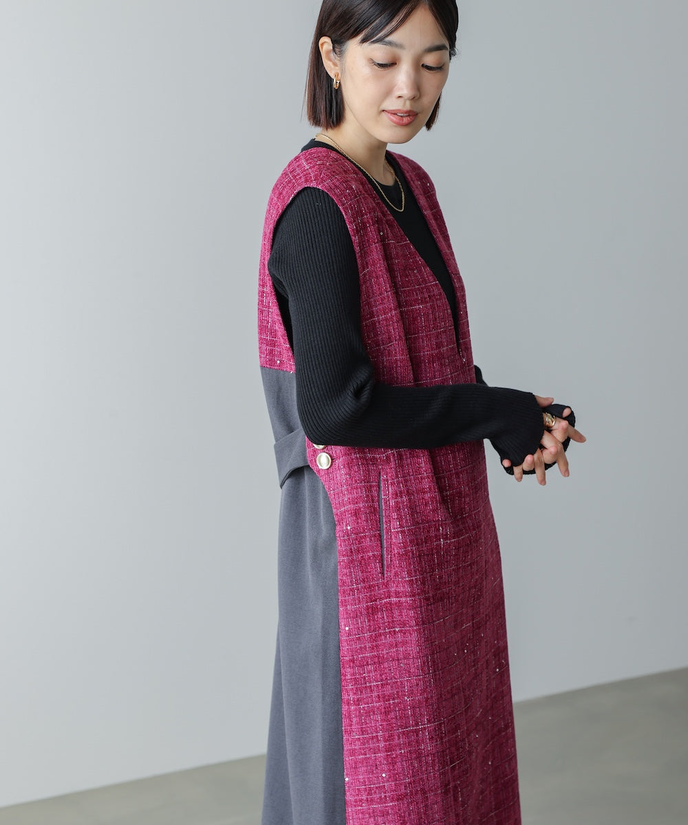 スリーブレスワンピース［10/31発送予定］