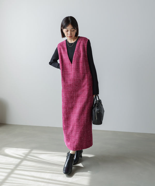 スリーブレスワンピース［10/31発送予定］
