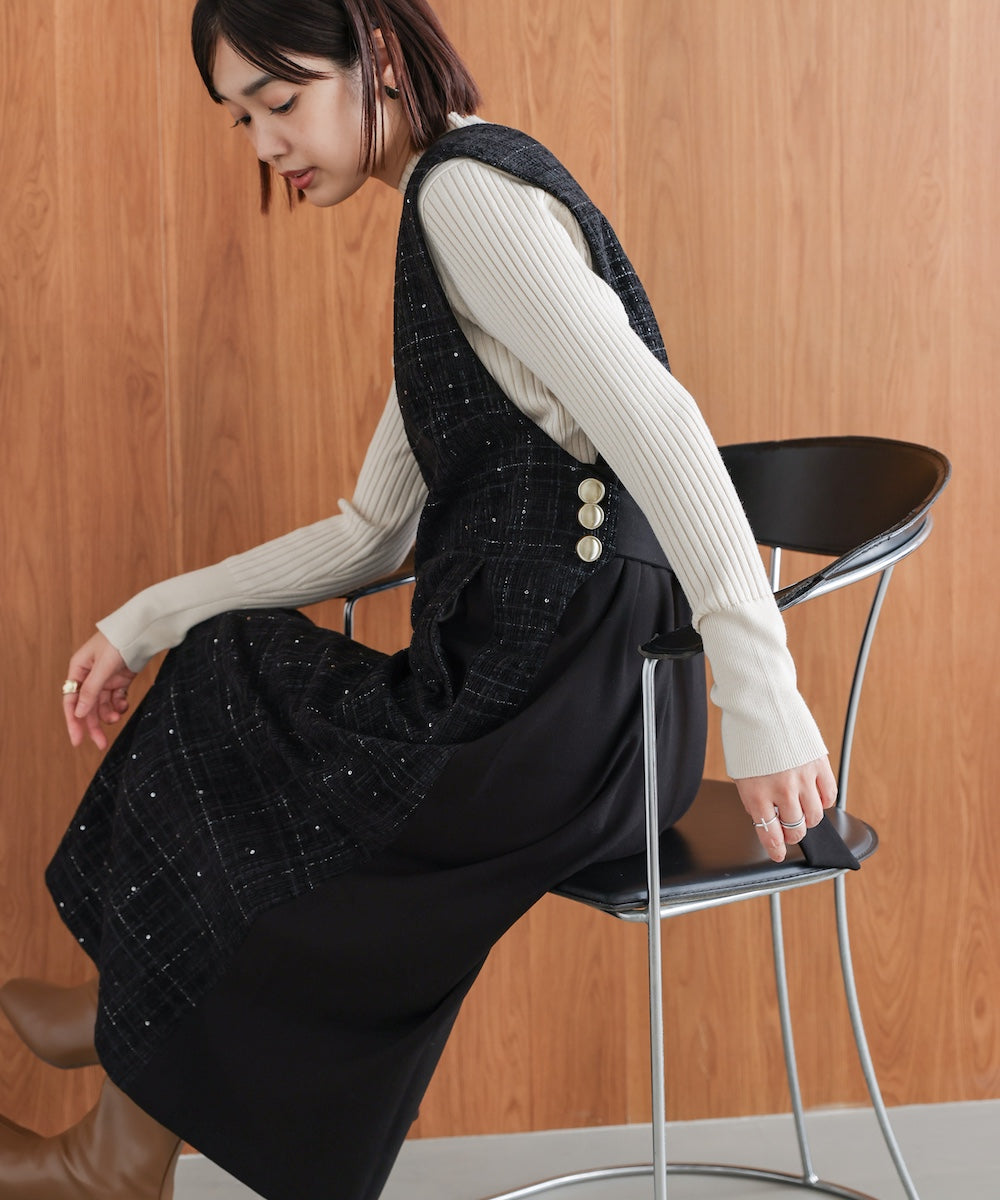 スリーブレスワンピース［10/31発送予定］