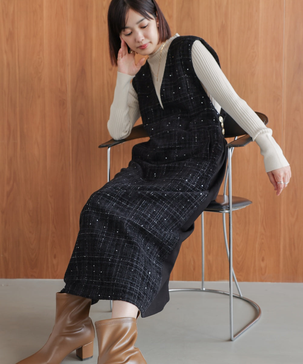 スリーブレスワンピース［10/31発送予定］