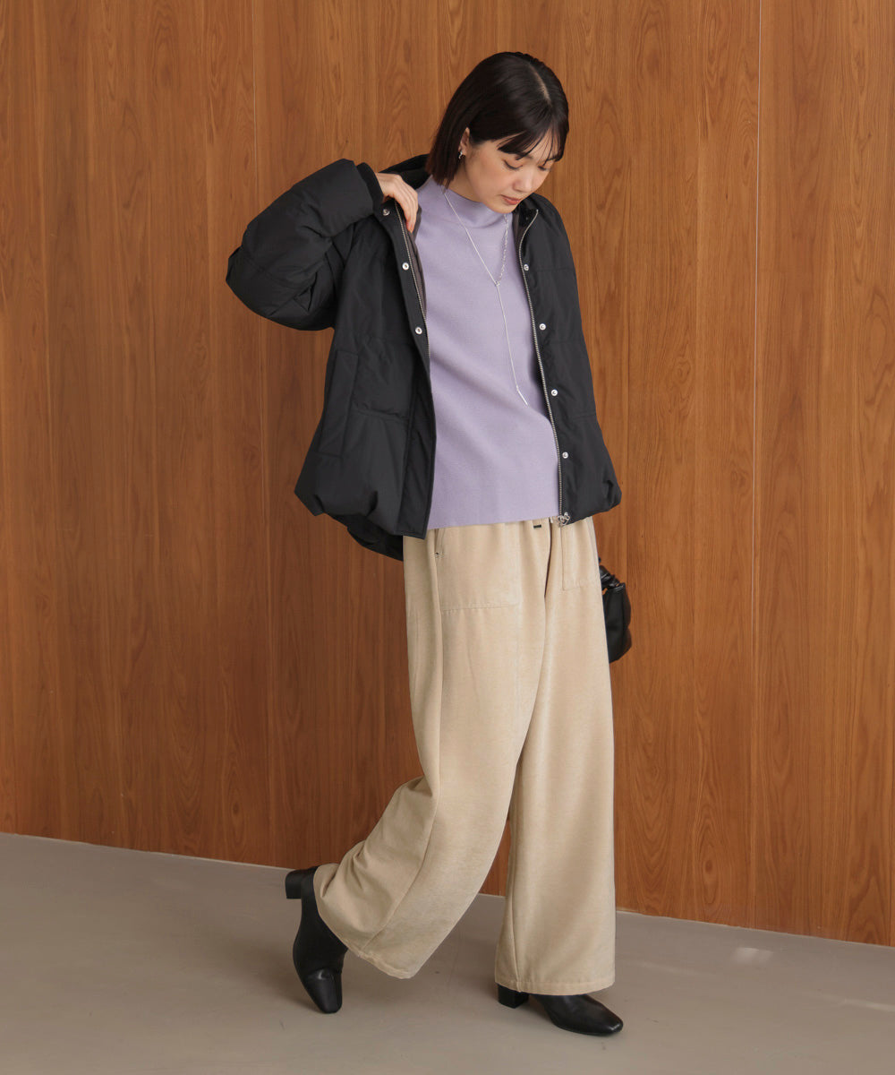 起毛リラックスパンツ