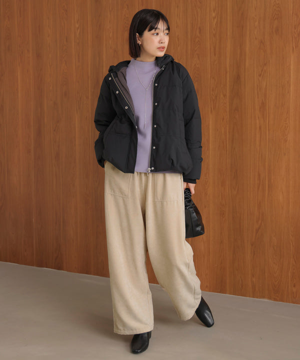 起毛リラックスパンツ