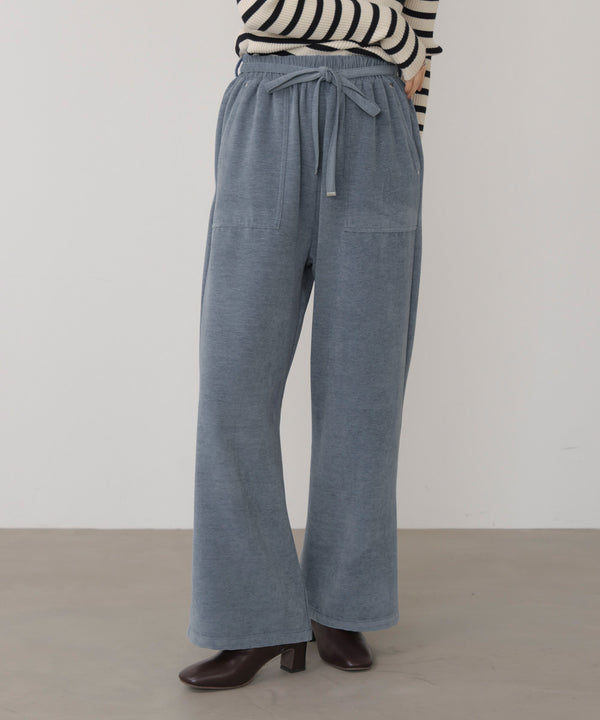 起毛リラックスパンツ