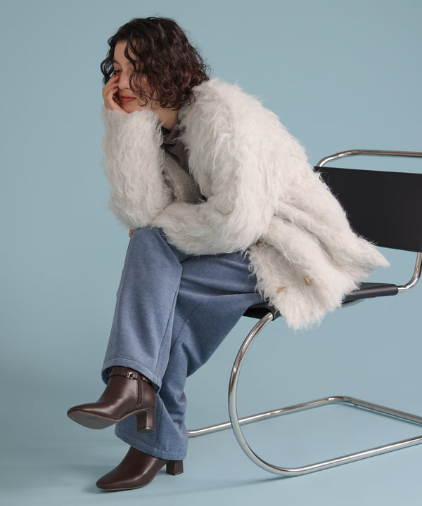 起毛リラックスパンツ