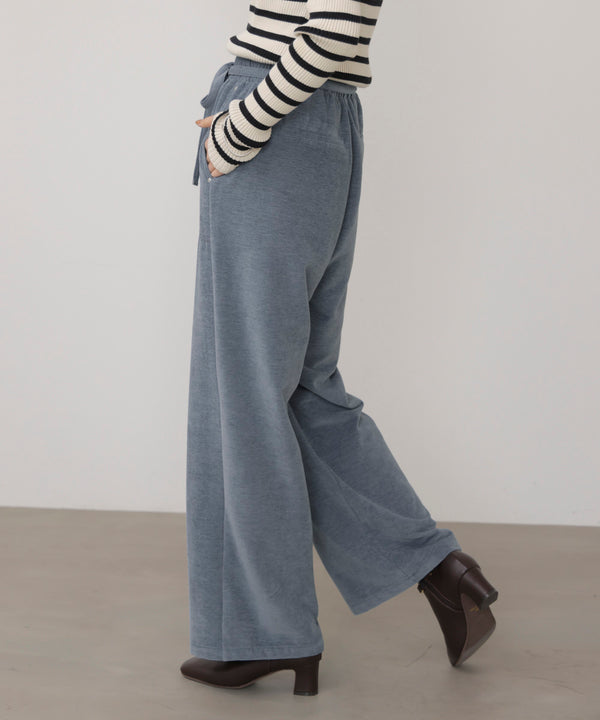 起毛リラックスパンツ