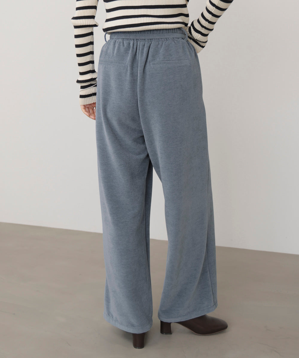 起毛リラックスパンツ
