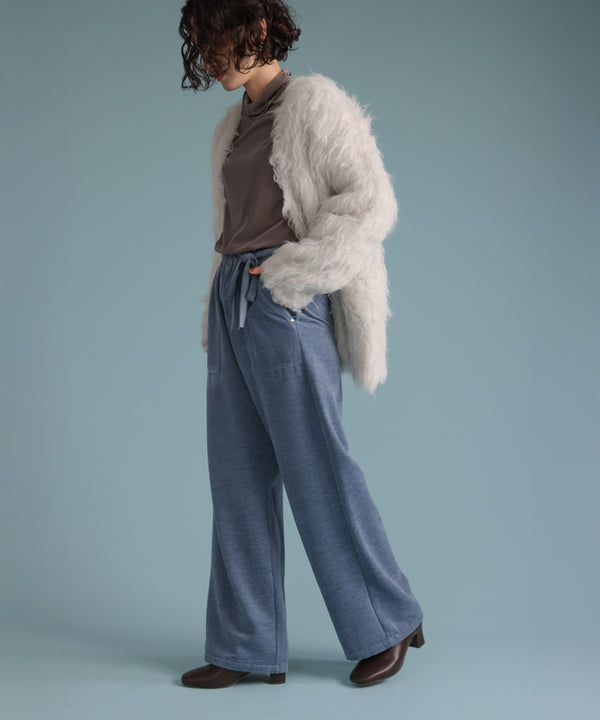 起毛リラックスパンツ
