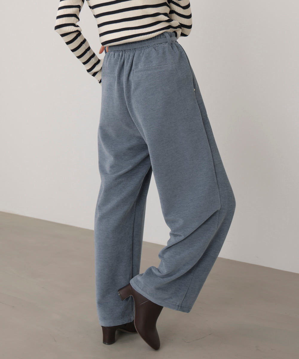 起毛リラックスパンツ