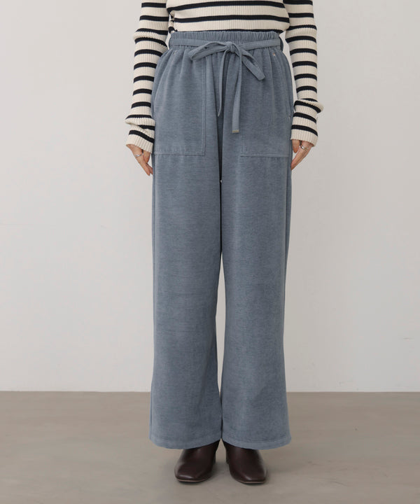 起毛リラックスパンツ