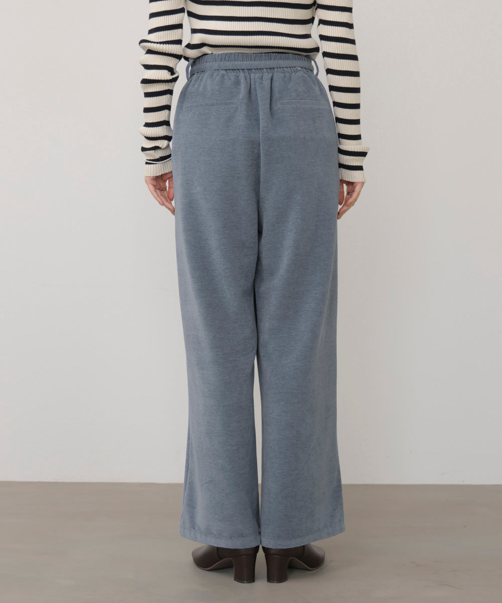 起毛リラックスパンツ