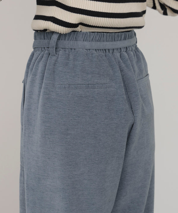 起毛リラックスパンツ