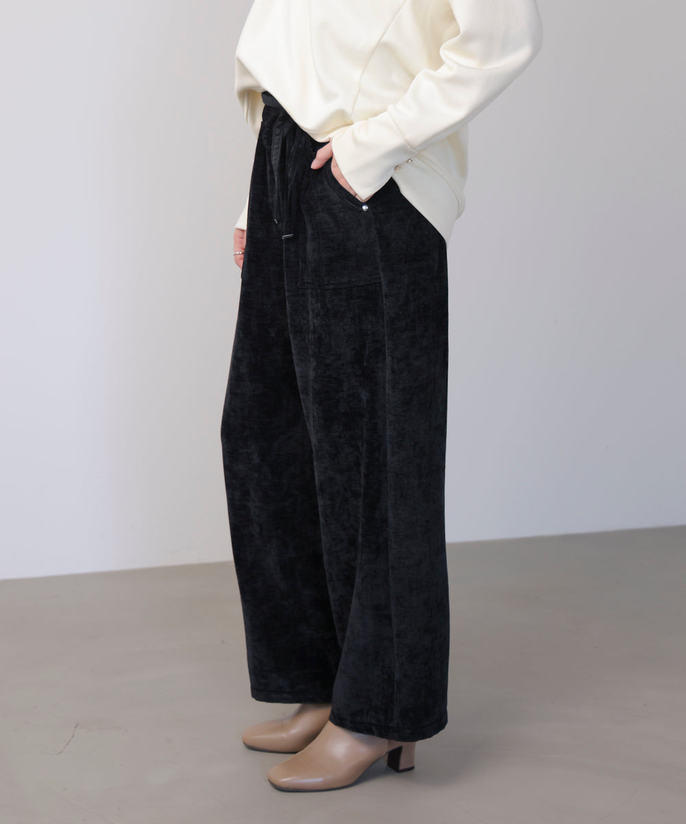 起毛リラックスパンツ