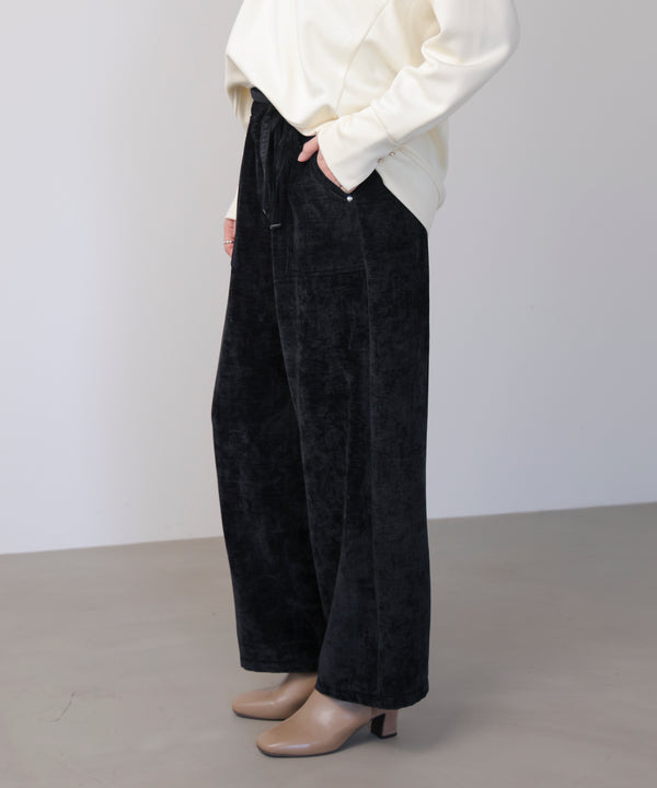 起毛リラックスパンツ