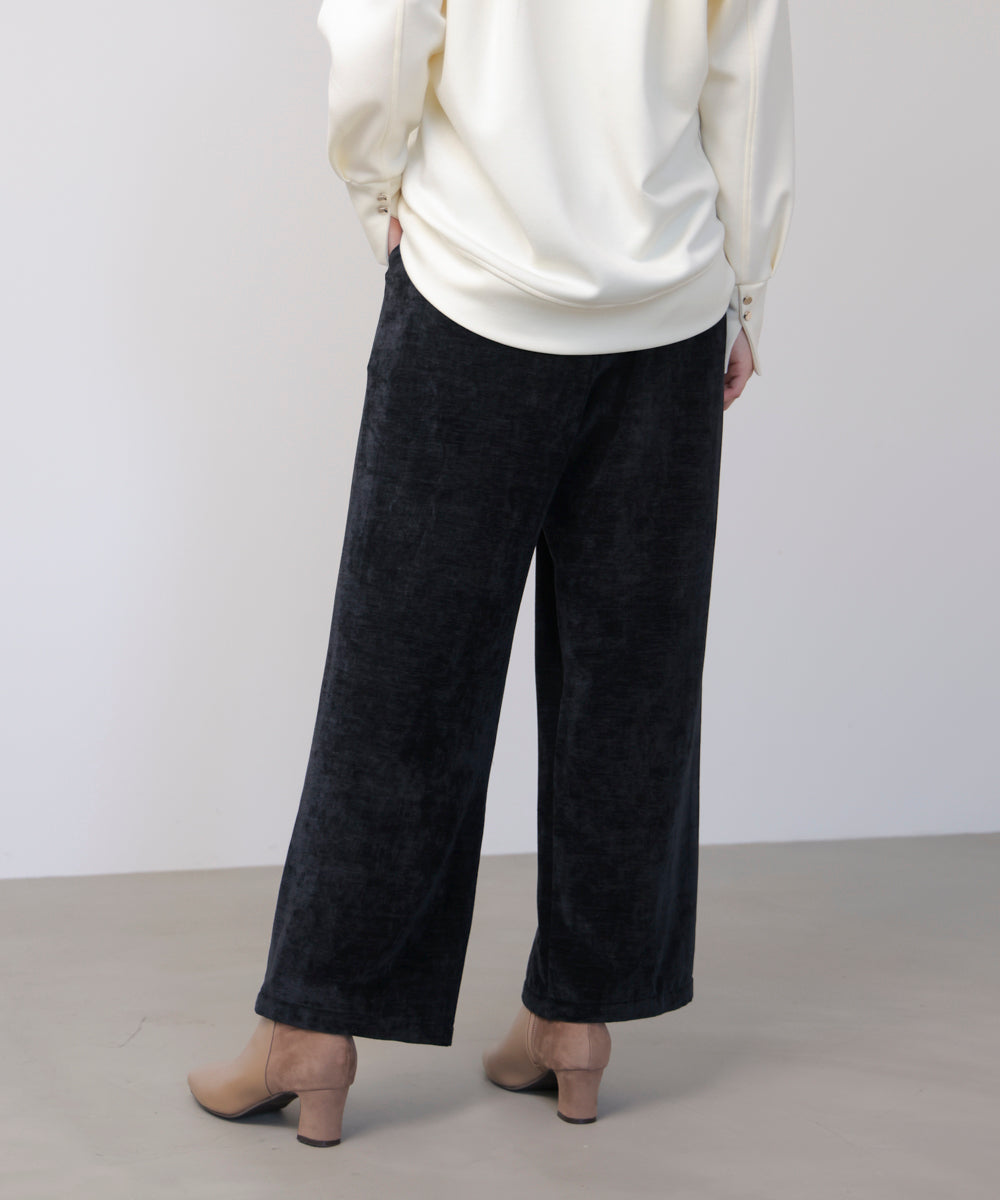 起毛リラックスパンツ