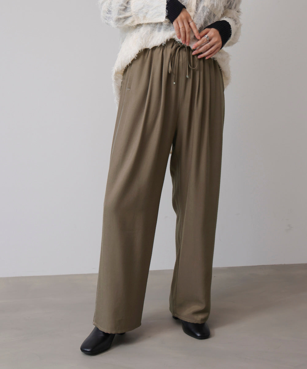 ツイルサテンパンツ［11/7発送予定］
