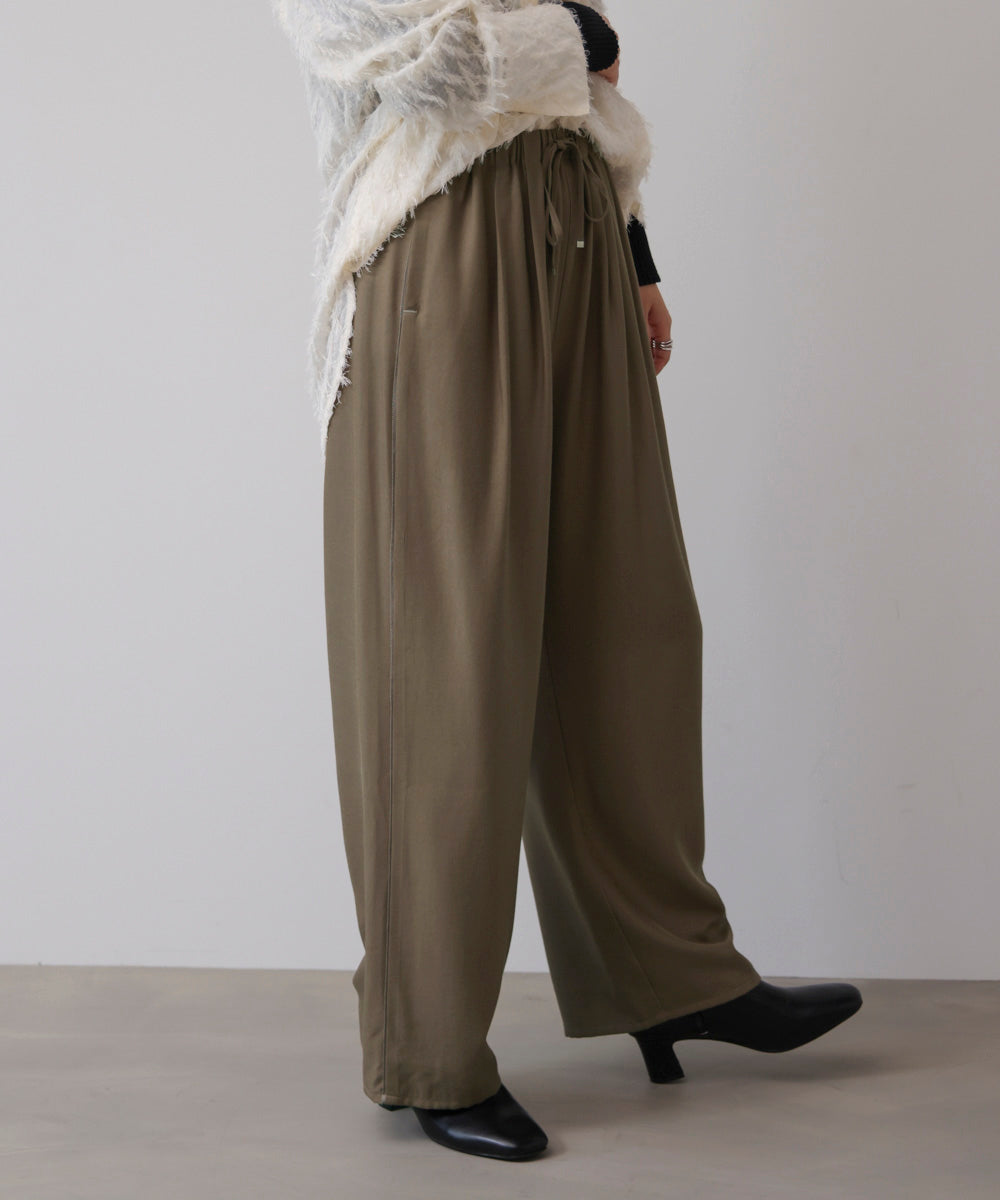 ツイルサテンパンツ［11/7発送予定］