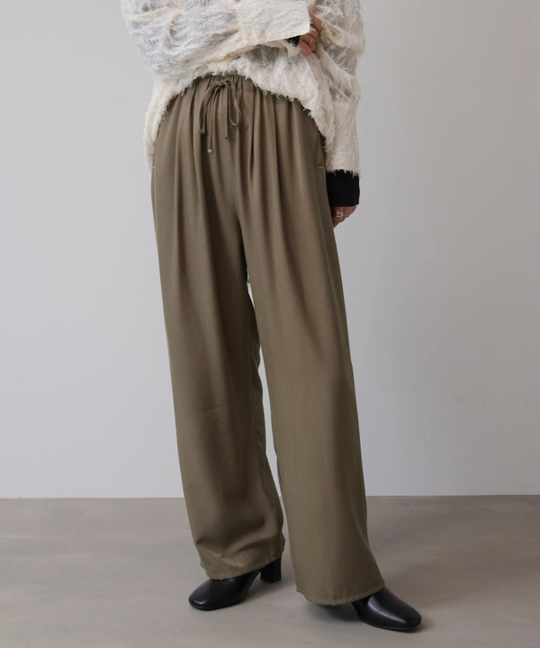 ツイルサテンパンツ［11/7発送予定］