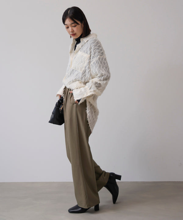 ツイルサテンパンツ［11/7発送予定］