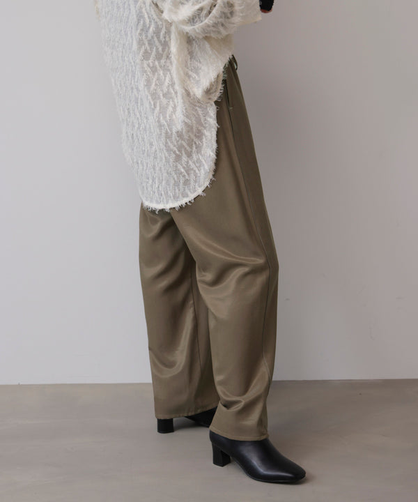 ツイルサテンパンツ［11/7発送予定］