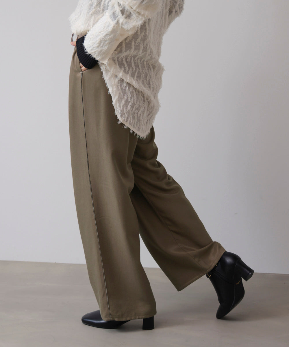 ツイルサテンパンツ［11/7発送予定］