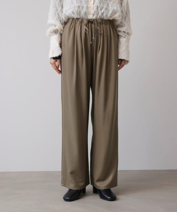 ツイルサテンパンツ［11/7発送予定］