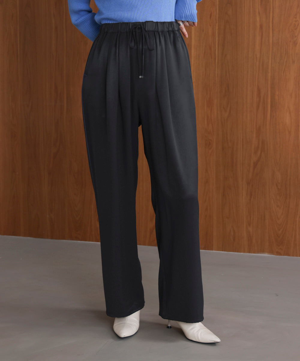 ツイルサテンパンツ［11/7発送予定］
