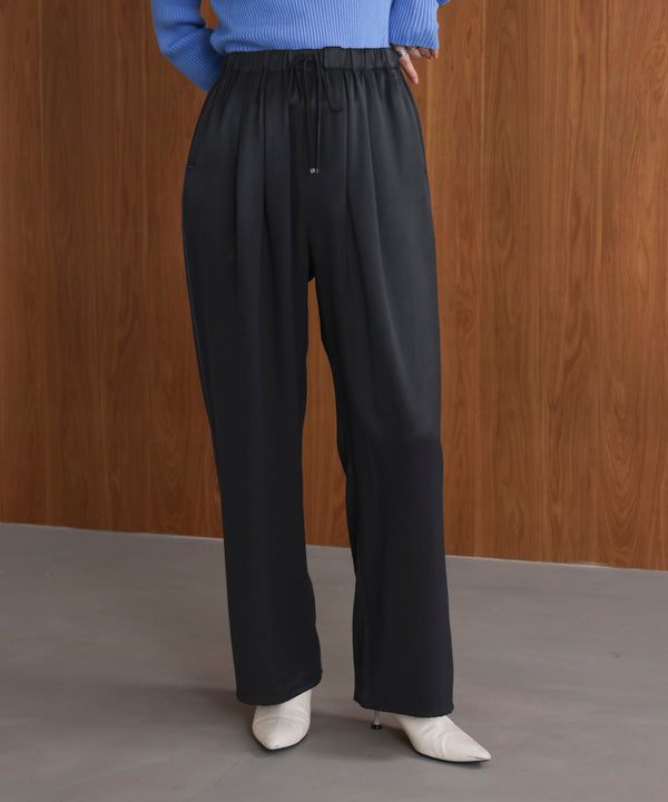 ツイルサテンパンツ［11/7発送予定］