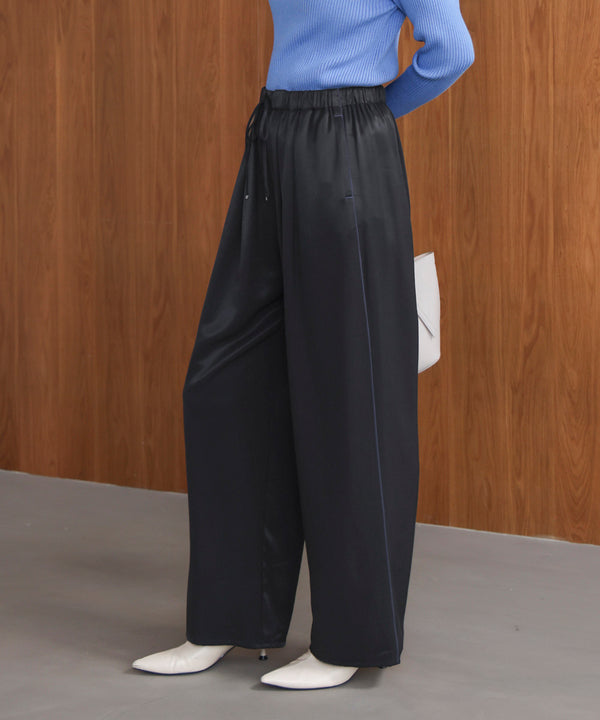 ツイルサテンパンツ［11/7発送予定］