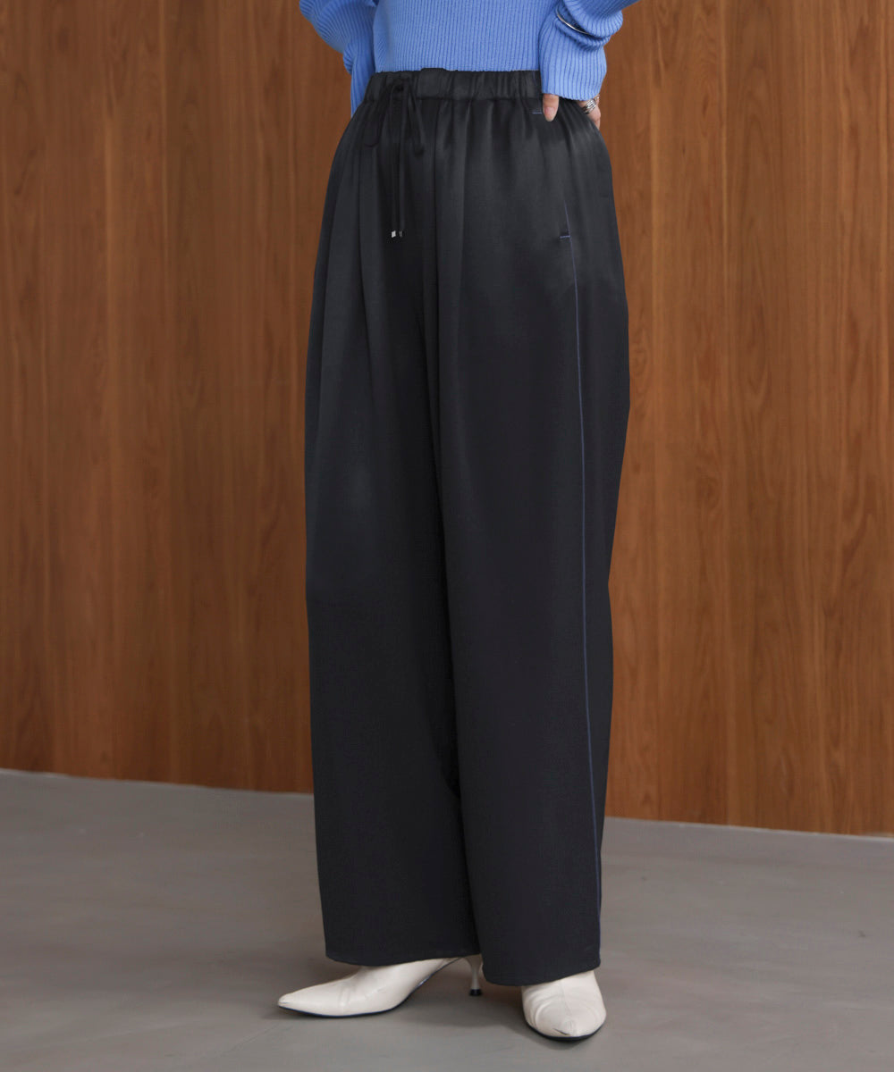 ツイルサテンパンツ［11/7発送予定］