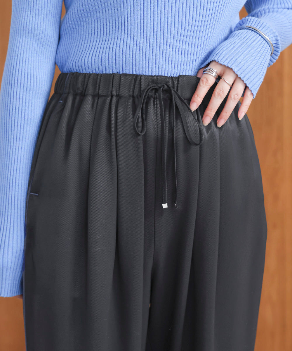 ツイルサテンパンツ［11/7発送予定］