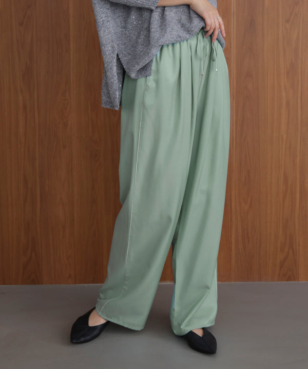 ツイルサテンパンツ［11/7発送予定］