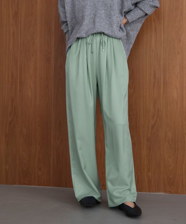 ツイルサテンパンツ［11/7発送予定］
