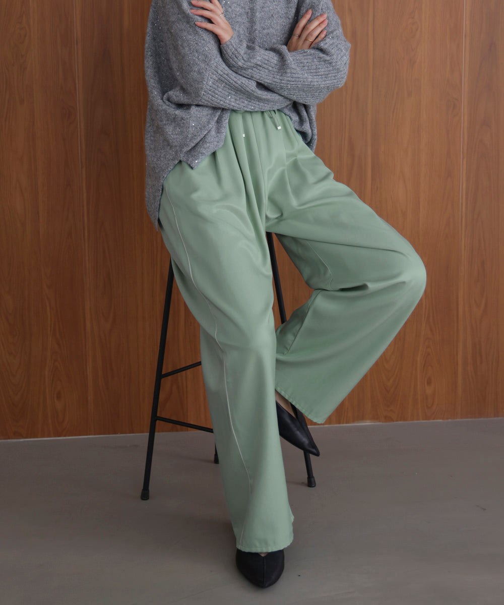 ツイルサテンパンツ［11/7発送予定］