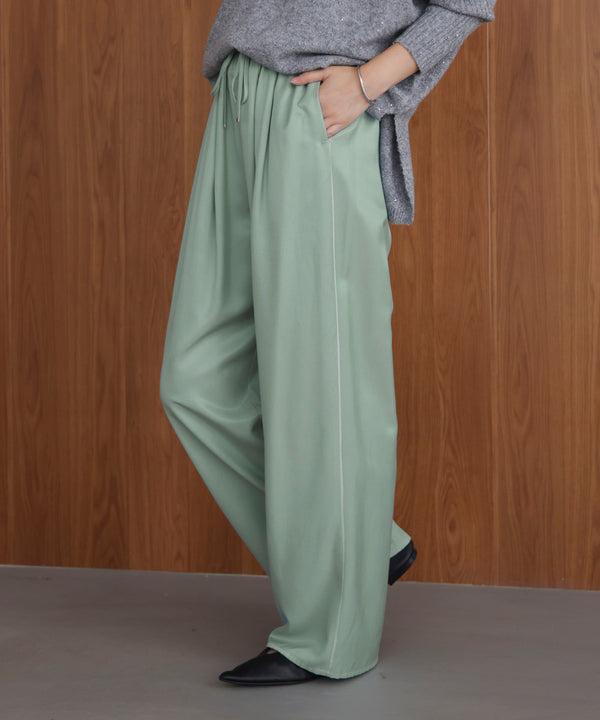 ツイルサテンパンツ［11/7発送予定］