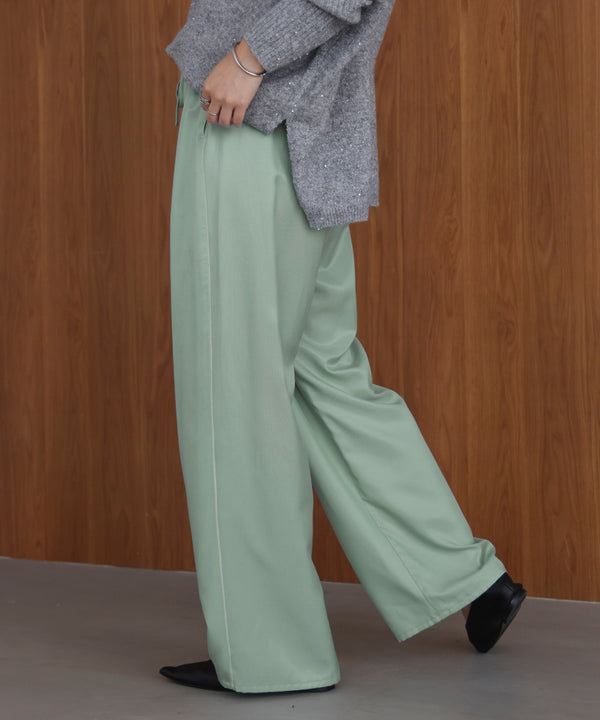 ツイルサテンパンツ［11/7発送予定］