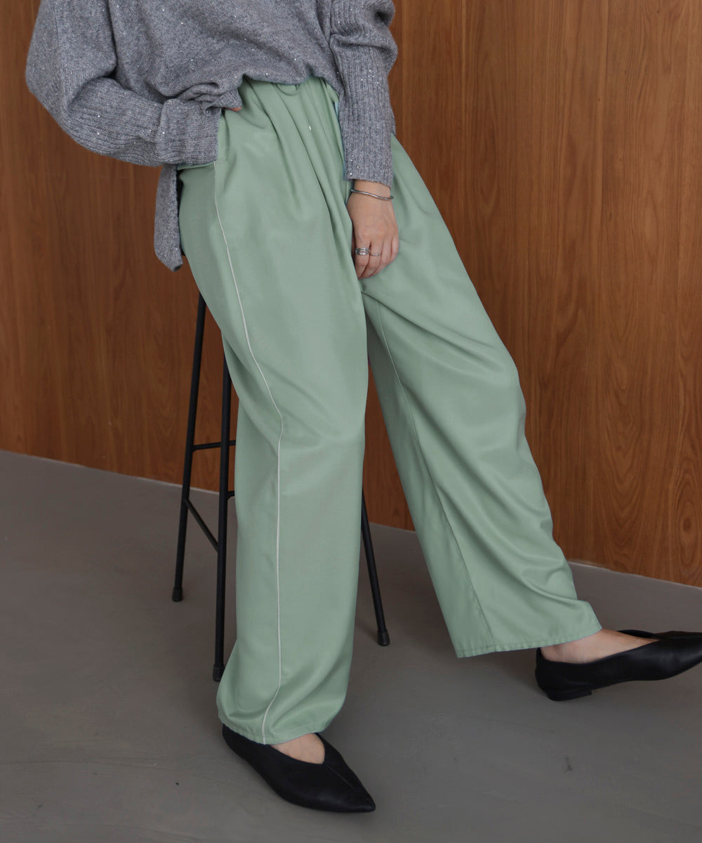 ツイルサテンパンツ［11/7発送予定］