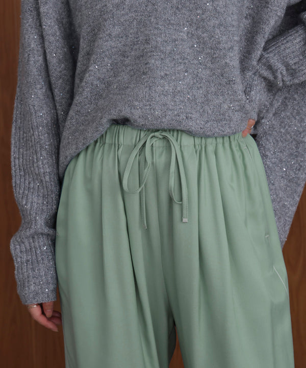 ツイルサテンパンツ［11/7発送予定］
